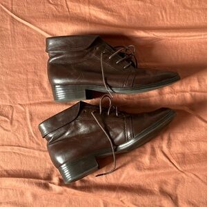Vintage leather boot